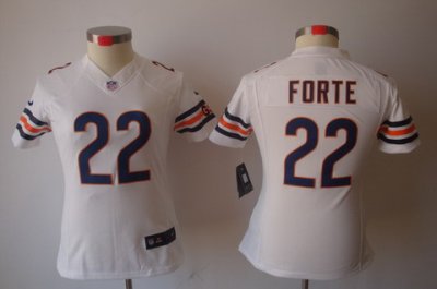 Women Nike Chicago Bears 22 Forte White[Women's NIKE LIMITED Jersey]