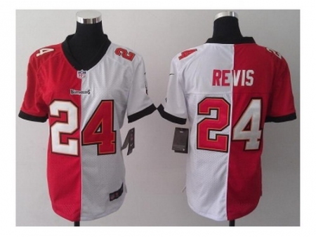 Nike Women Jerseys Tampa Bay Buccaneers #24 Darrelle revis white-red[split]