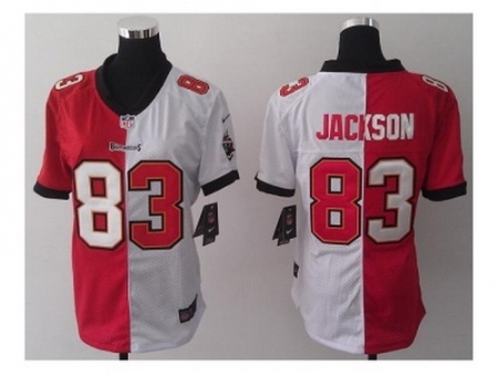 Nike Women Jerseys Tampa Bay Buccaneers #83 Jackson white-red[split]