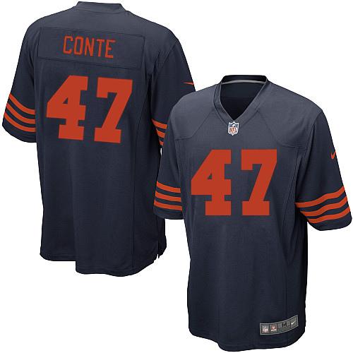 Nike NFL Chicago Bears #47 Chris Conte Blue Youth Elite Alternat