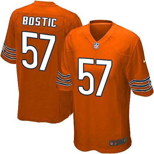 Nike NFL Chicago Bears #57 Jon Bostic Orange Youth Limited Alter