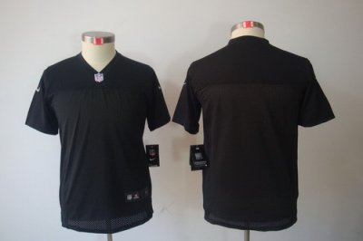 Nike Youth Oakland Raiders Blank Black Color[Youth Limited Jerse