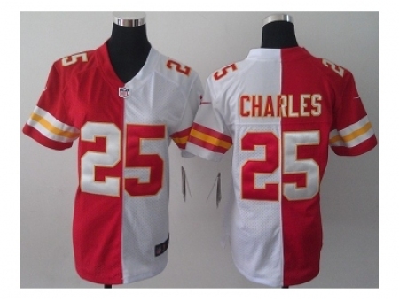 Nike women nfl jerseys kansas city chiefs #25 charles white-red[
