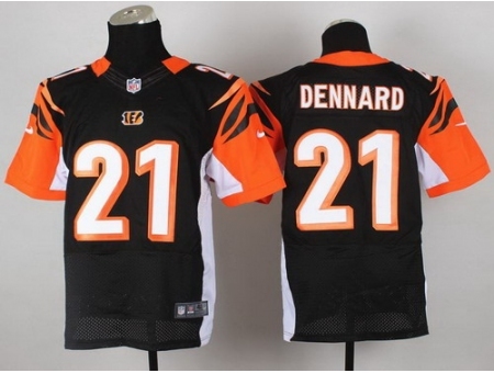 Nike Cincinnati Bengals 21 Darqueze Dennard Black Elite NFL Jersey