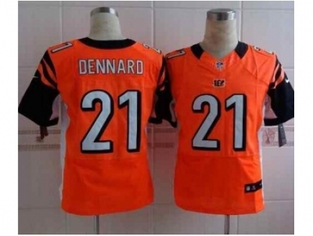 Nike Cincinnati Bengals 21 Darqueze Dennard orange Elite NFL Jer