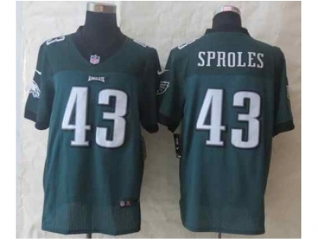 Nike philadelphia eagles 43 sproles green Elite NFL Jersey sproles