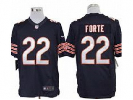 Nike Chicago Bears 22 Matt Forte Blue Limited NFL Jersey