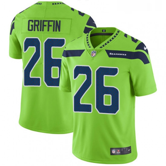 Youth Nike Seattle Seahawks 26 Shaquill Griffin Limited Green Ru