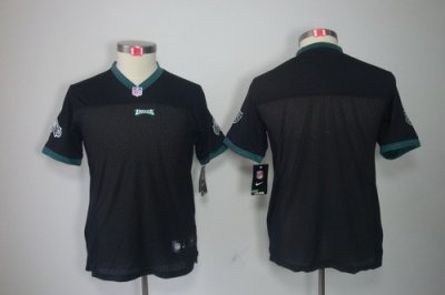 Nike Youth Philadelphia Eagles Blank Black Color Limited Jerseys