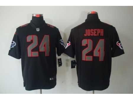 Nike Houston Texans 24 Joseph Black Limited Impact NFL Jersey