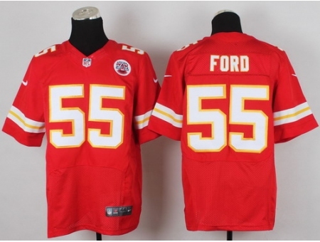 Nike Kansas City Chiefs 55 Dee Ford Red Elite NFL Jersey