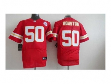 Nike Kansas City Chiefs 50 Justin Houston Red Elite Houston NFL Jersey