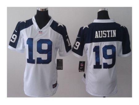 Nike women nfl jerseys dallas cowboys #19 austin thankgivings white