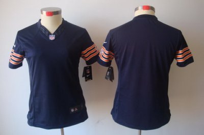 Women Nike Chicago Bears Blank Blue Color[NIKE LIMITED Jersey]