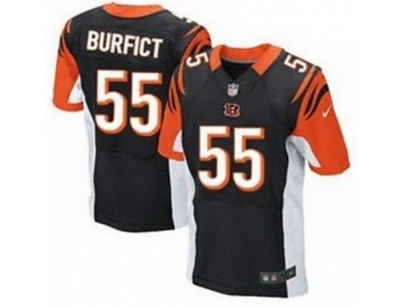 Nike Cincinnati Bengals 55 Vontaze Burfict Black Elite NFL Jersey