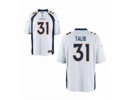 Nike Denver Broncos 31 Aqib Talib white Limited NFL Jersey