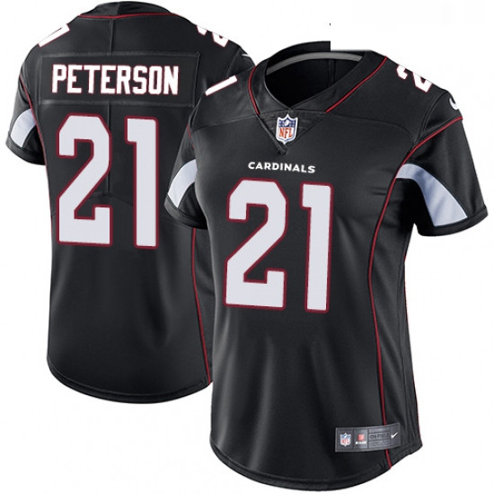 Womens Nike Arizona Cardinals 21 Patrick Peterson Black Alternate Vapor Untouchable Limited Player N