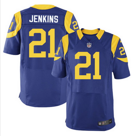 Nike Rams #21 Janoris Jenkins Royal Blue Alternate Mens Stitched NFL Elite Jersey