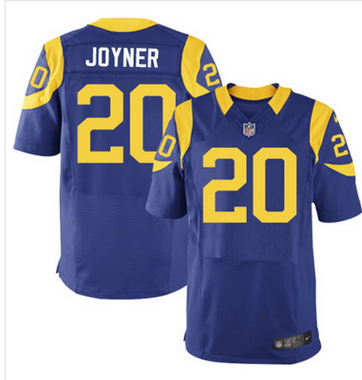 Nike Rams #20 Lamarcus Joyner Royal Blue Alternate Mens Stitched