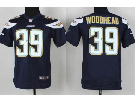 Youth Nike San Diego Chargers 39 Danny Woodhead Dark Blue NFL Jerseys