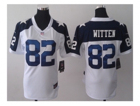 Nike women nfl jerseys dallas cowboys #82 witten thankgivings white