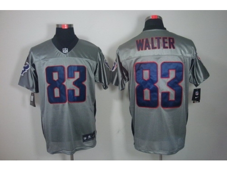 Nike Houston Texans 83 Kevin Walter Elite Grey Shadow NFL Jerseys