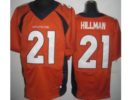 Nike Denver Broncos 21 Ronnie Hillman Orange Elite NFL Jersey