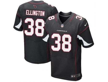 Nike Arizona Cardinals 38 Andre Ellington Black Elite NFL Jersey