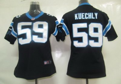 Women Nike Carolina Panthers 59# Kuechly Jersey