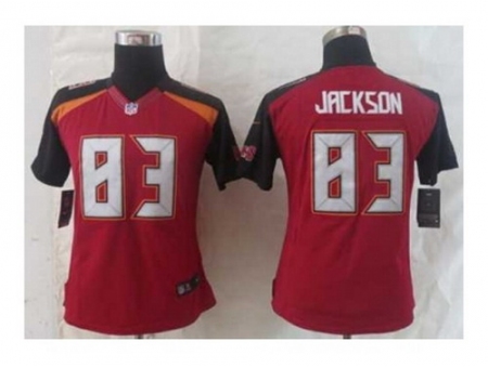 Nike Women Tampa Bay Buccaneers #83 Jackson Red jerseys[2014 new]