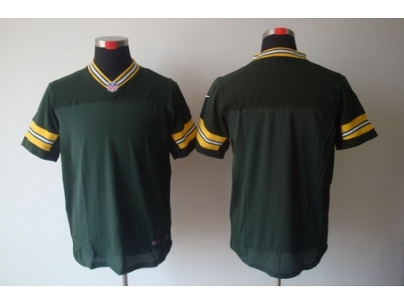 Nike Green Bay Packers Blank Green Elite NFL Jersey