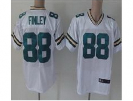 Nike Green Bay Packers 88 Jermichael Finley White Elite NFL Jersey