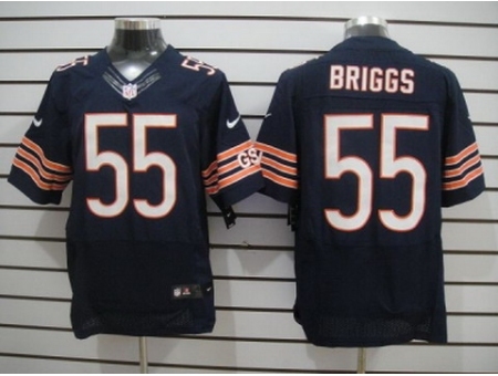 Nike Chicago Bears 55 lance briggs blue Elite NFL Jersey