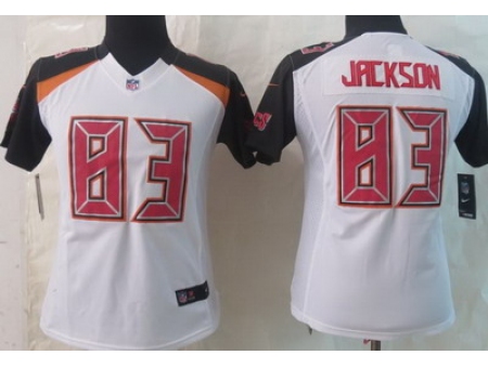 Women Nike Tampa Bay Buccaneers 83 Vincent Jackson White Limited NFL Jerseys