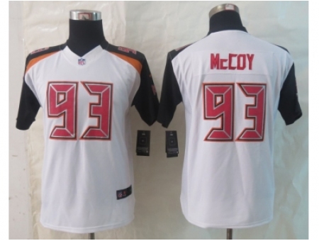 Nike Youth Tampa Bay Buccaneers #93 McCoy White Jerseys(2014 New)