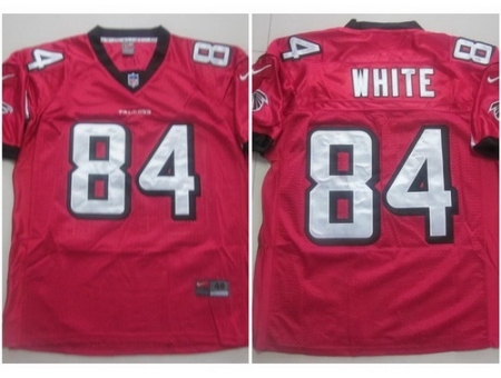 Nike Atlanta Falcons 84 Roddy White Red Elite Nike NFL Jersey