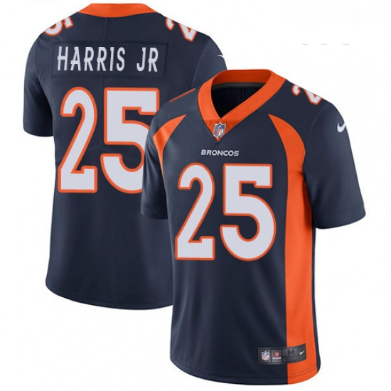 Youth Nike Denver Broncos 25 Chris Harris Jr Navy Blue Alternate Vapor Untouchable Limited Player NF