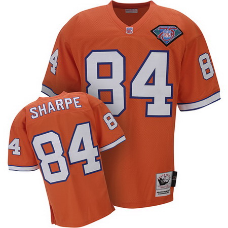 Denver Broncos 84 Shannon Sharpe Mitchell and Ness Jerseys