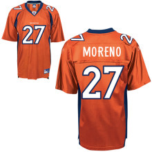 Denver Broncos 27 Knowshon Moreno Throwback Orange