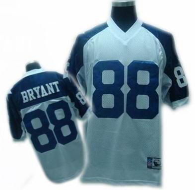 Dallas Cowboys 88 Dez Bryant Throwback Jersey White