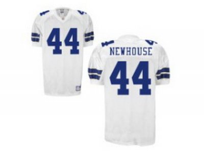 Dallas Cowboys 44 Robert Newhouse Throwback White Jersey