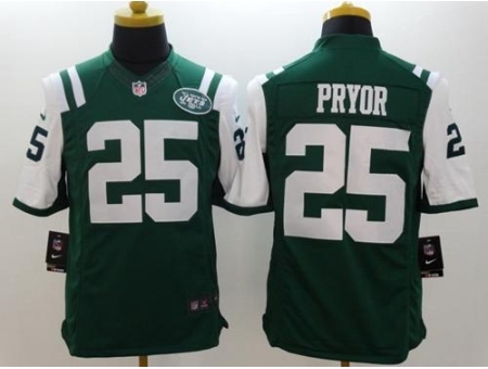 Nike New York Jets 25 Calvin Pryor Green Limited NFL Jersey