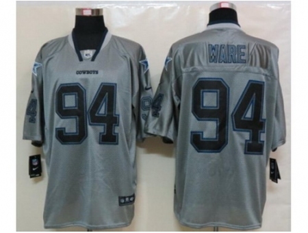 Nike Dallas Cowboys 94 DeMarcus Ware grey Elite lights out NFL Jersey