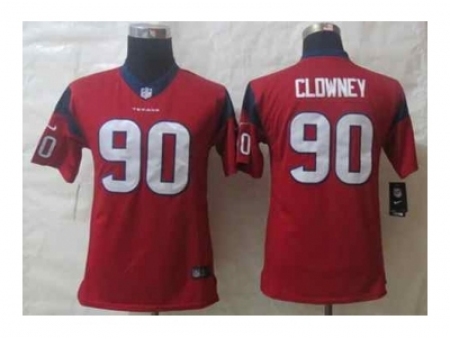 Nike Youth jerseys houston texans #90 clowney red[clowney]