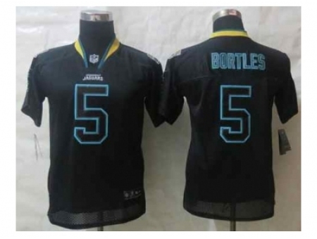 Nike Youth jerseys jacksonville jaguars #5 bortles black[lights out]