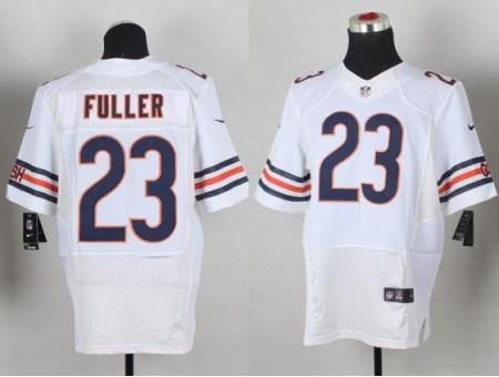 Nike Chicago Bears 23 Kyle Fuller White Elite NFL Jersey