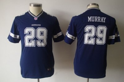 Youth Kids Dallas Cowboys 29# DeMarco Murray Blue Jersey