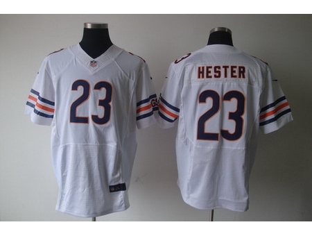 Nike Chicago bears 23 Devin Hester White Elite NFL Jersey