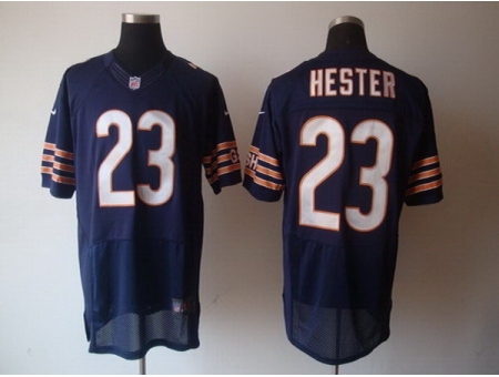 Nike Chicago bears 23 Devin Hester blue Elite NFL Jersey