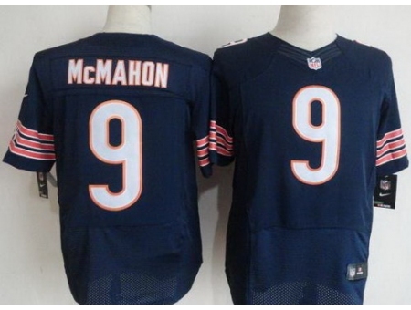 Nike Chicago Bears 9 Jim McMahon Blue Elite NFL Jersey